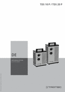 TDS 120 R DE Bedienungsanleitung